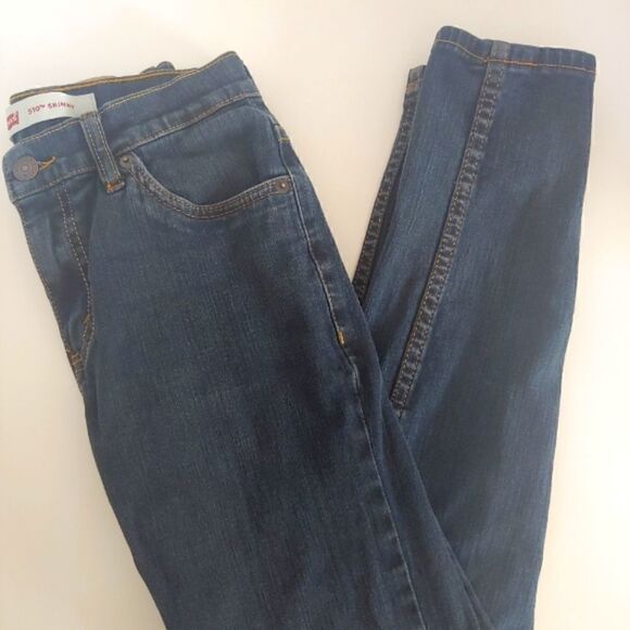 Levi's 510 Skinny Big Boys Jeans Size 14 Reg 27x27 - Picture 1 of 6